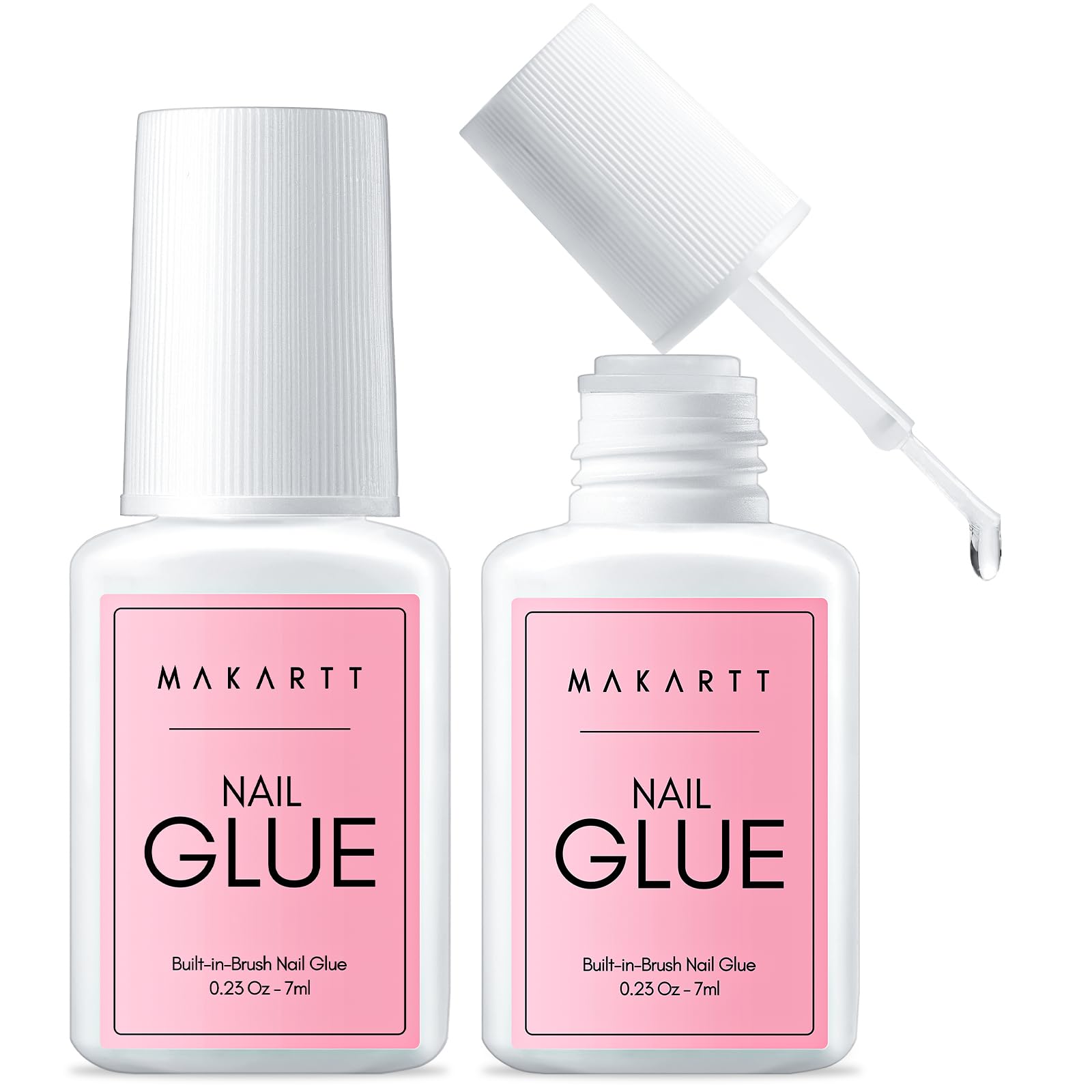 Makartt front packaging showing two 7ml bottles, reliable extra supply