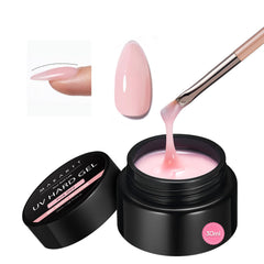 Makartt front packaging of pink builder gel showing product and label benefit