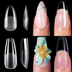 makartt front packaging showing both almond and coffin tips for versatile sets