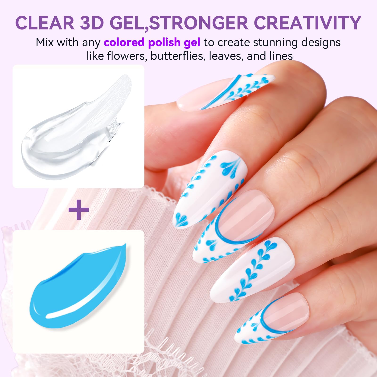 Makartt gel texture close-up showing thin consistency for accurate sculpting