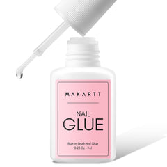 Makartt glue front label showing product name and benefits
