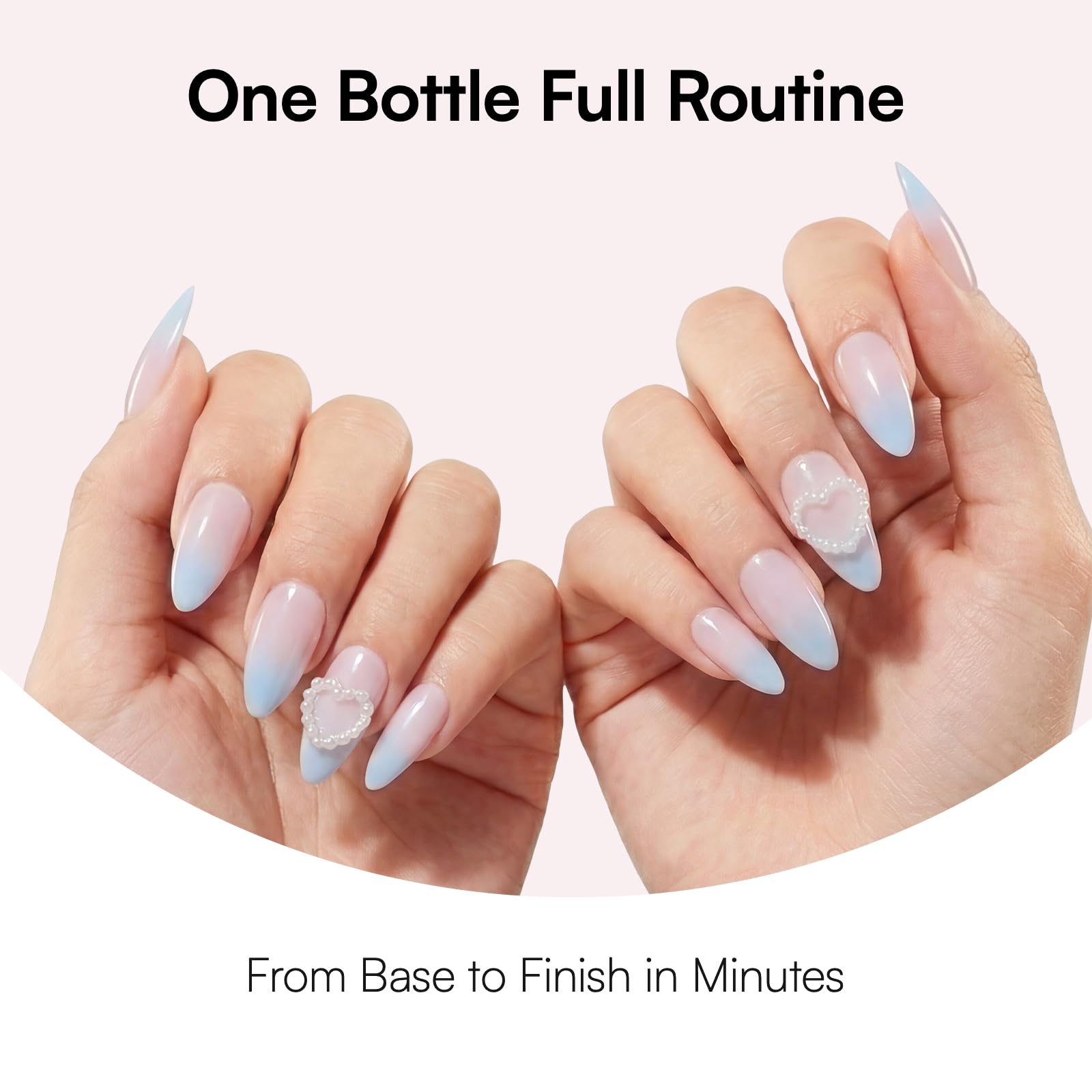 Makartt gel in use while sculpting a nail extension with brush for strength