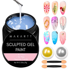 Makartt kit front layout showing all components for versatile nail art