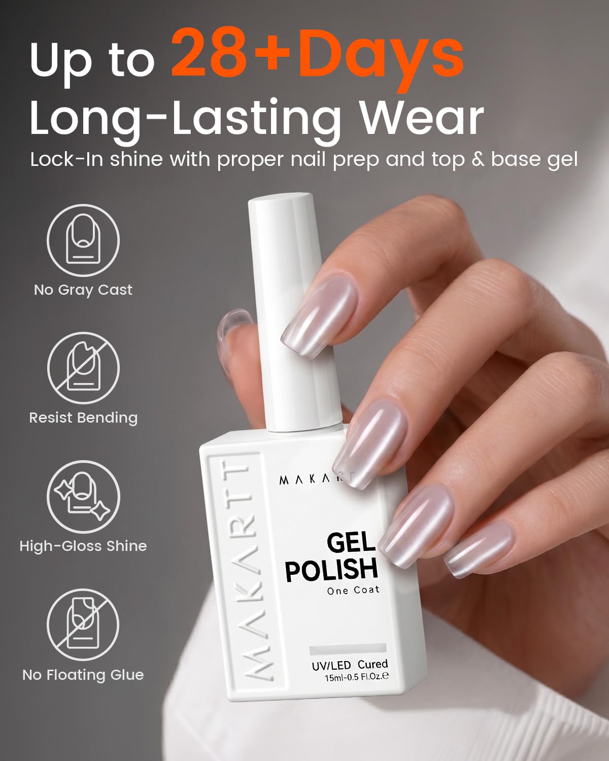 Makartt layered jelly gradient nails demonstrating depth and versatility