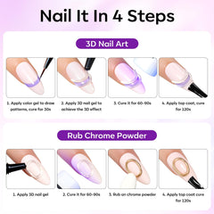 Makartt gel in a manicure workspace for quick, salon-style DIY results