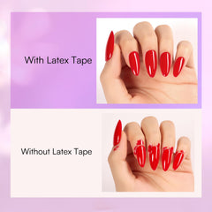Makartt barrier protecting skin from glitter during nail art