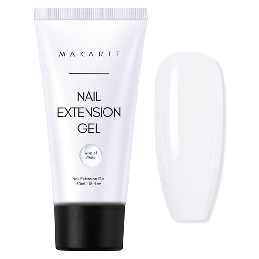 Makartt milky white jar front showing brand and product clarity benefit