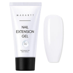 Makartt milky white jar front showing brand and product clarity benefit