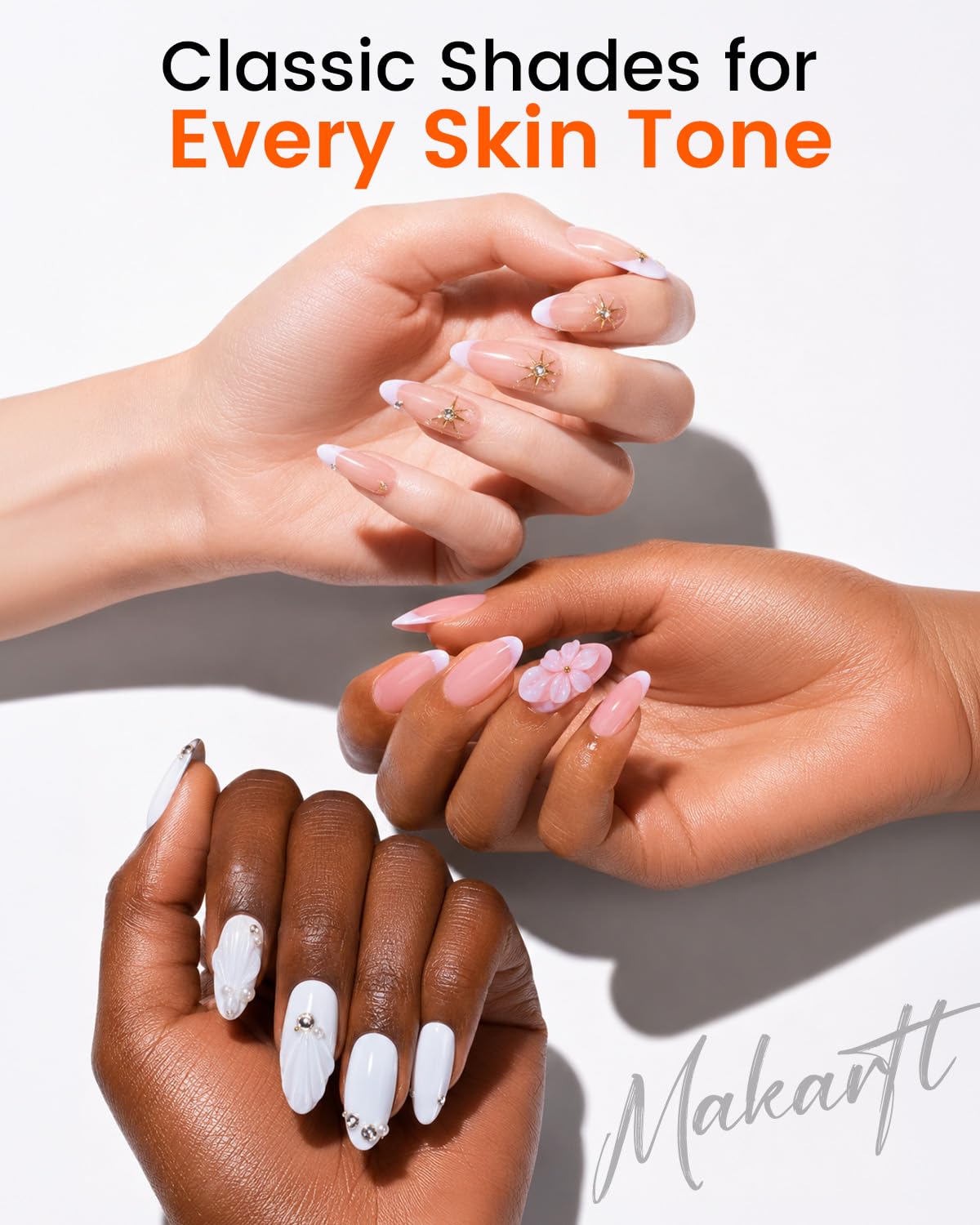 Makartt used for precise nail art demonstrating clean lines benefit