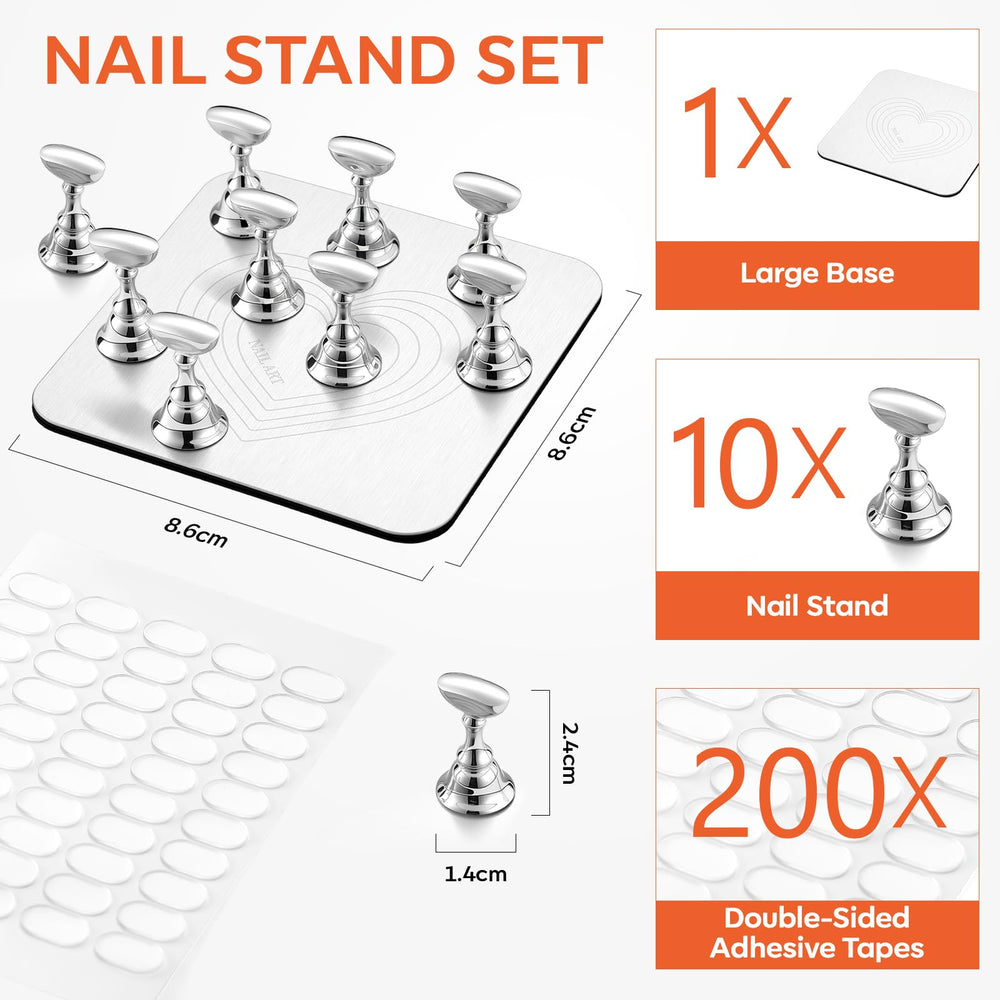 Makartt package contents base holders and tabs for ready-to-use convenience