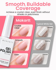 Makartt brush close-up demonstrating fan-shaped brush for even application