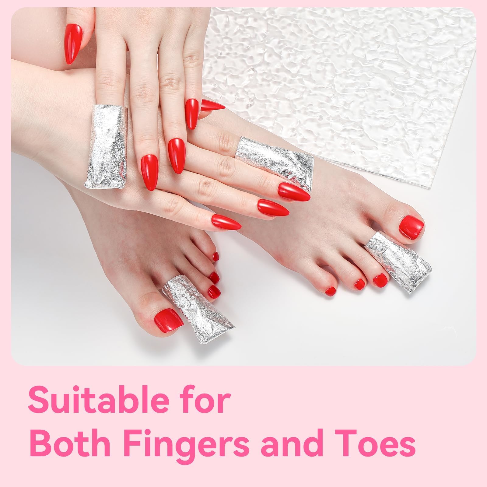Makartt removed residue with orange pusher showing gentle product removal benefit