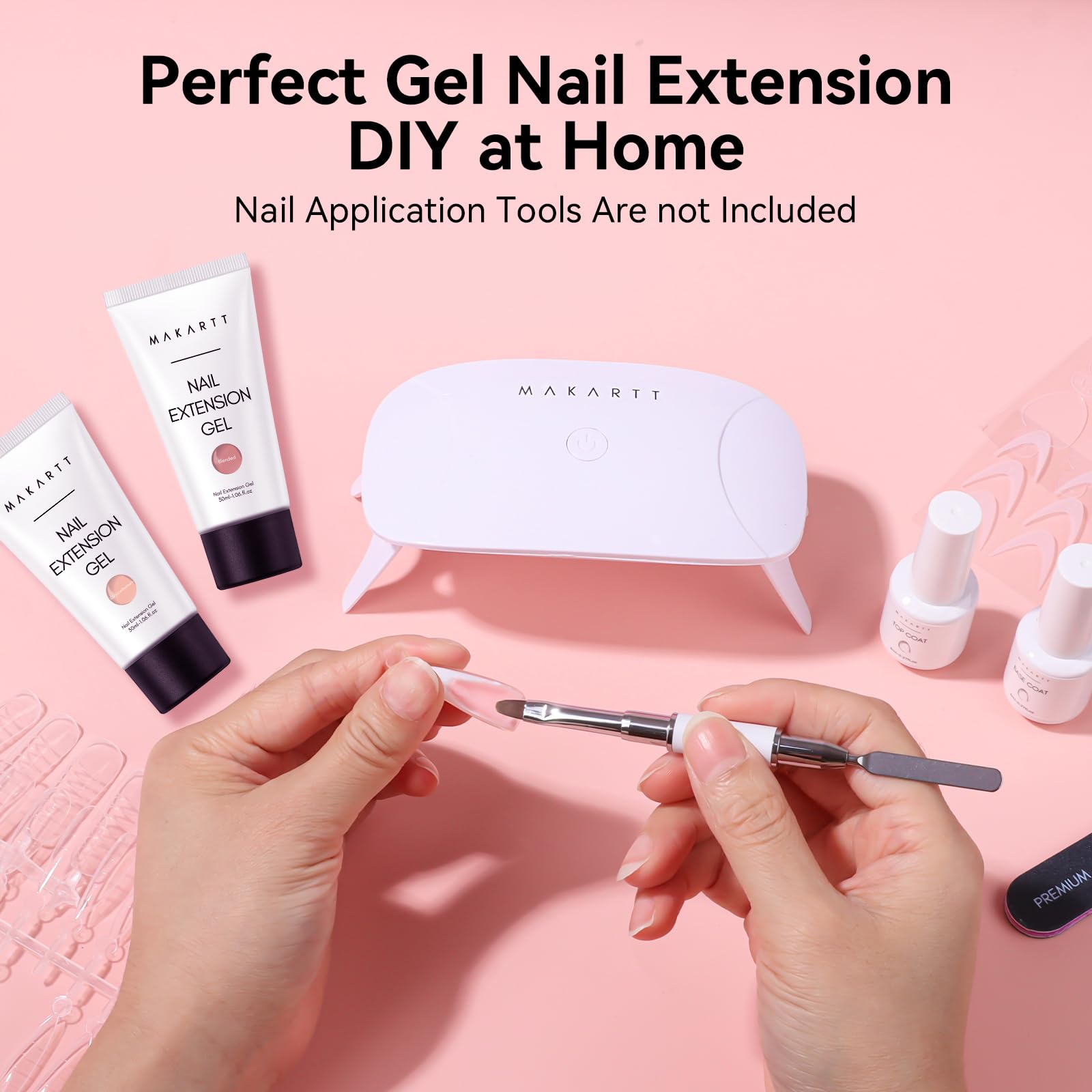 Makartt salon lifestyle manicure scene showing professional-quality home results