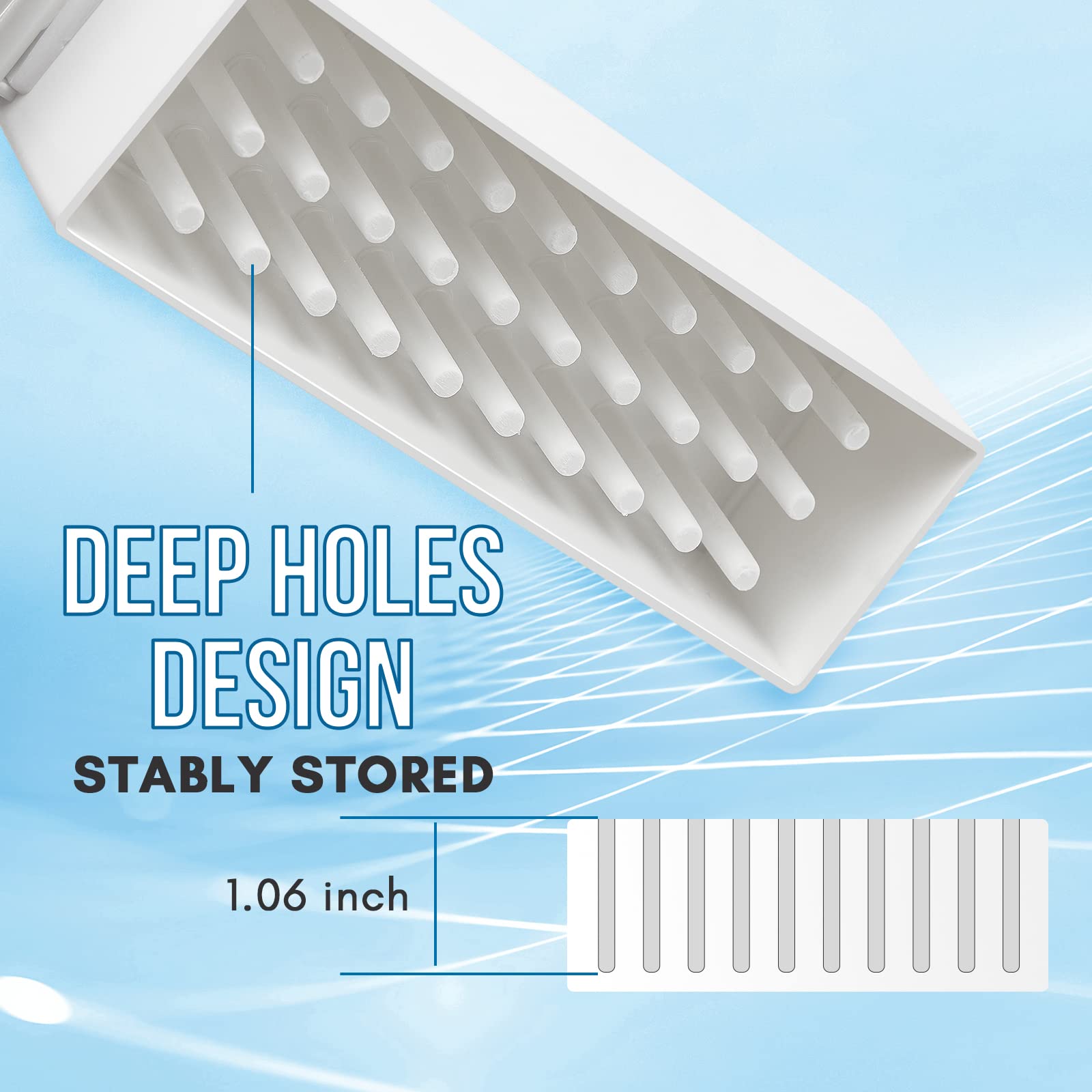 Makartt side profile with lid demonstrating compact, stackable design