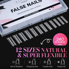 Makartt size chart layout with numbered sizes for consistent sizing benefit