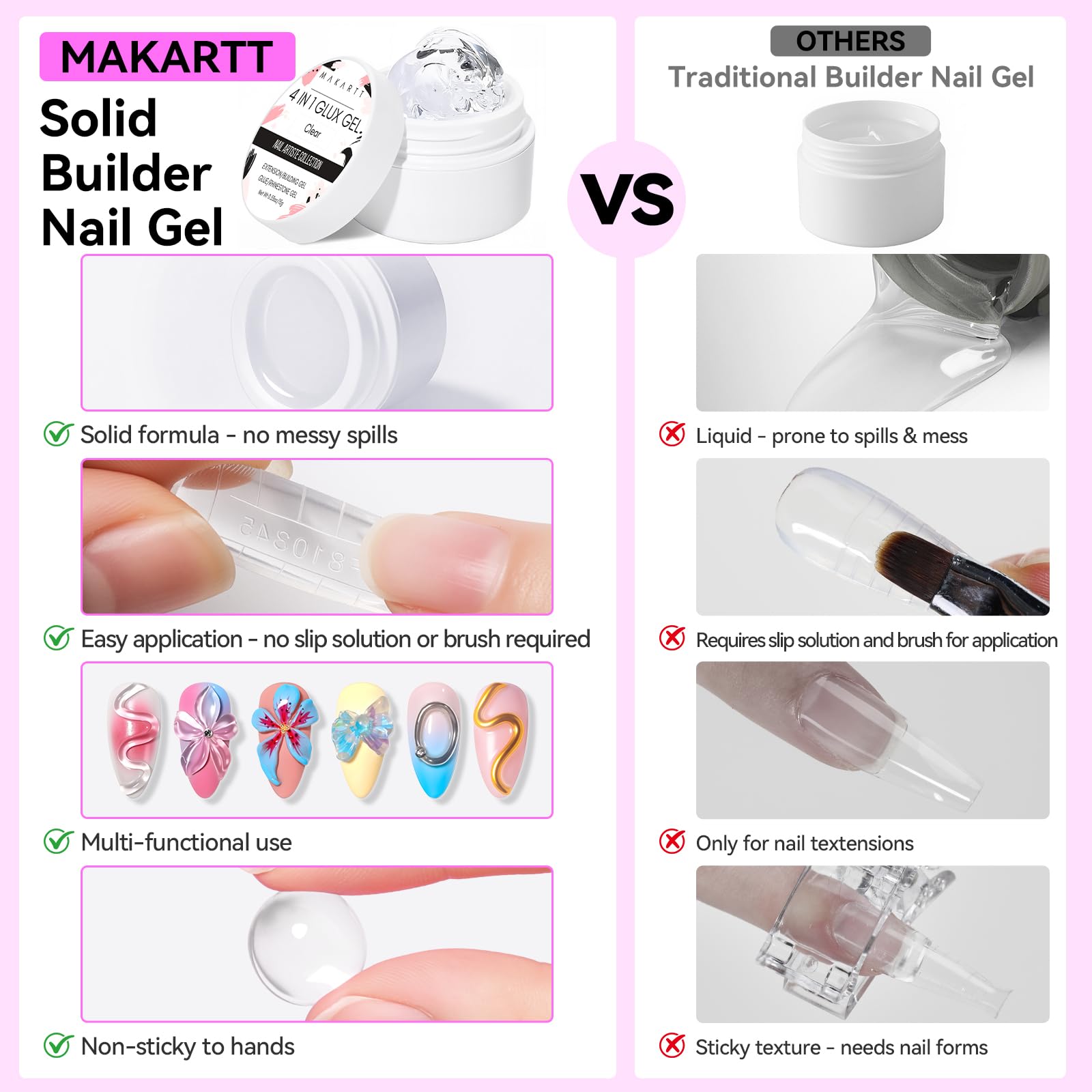 makartt size scale 15ml with ruler illustrating compact travel-friendly benefit