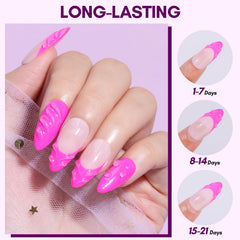 Makartt size scale next to brush showing compact 8ml portability