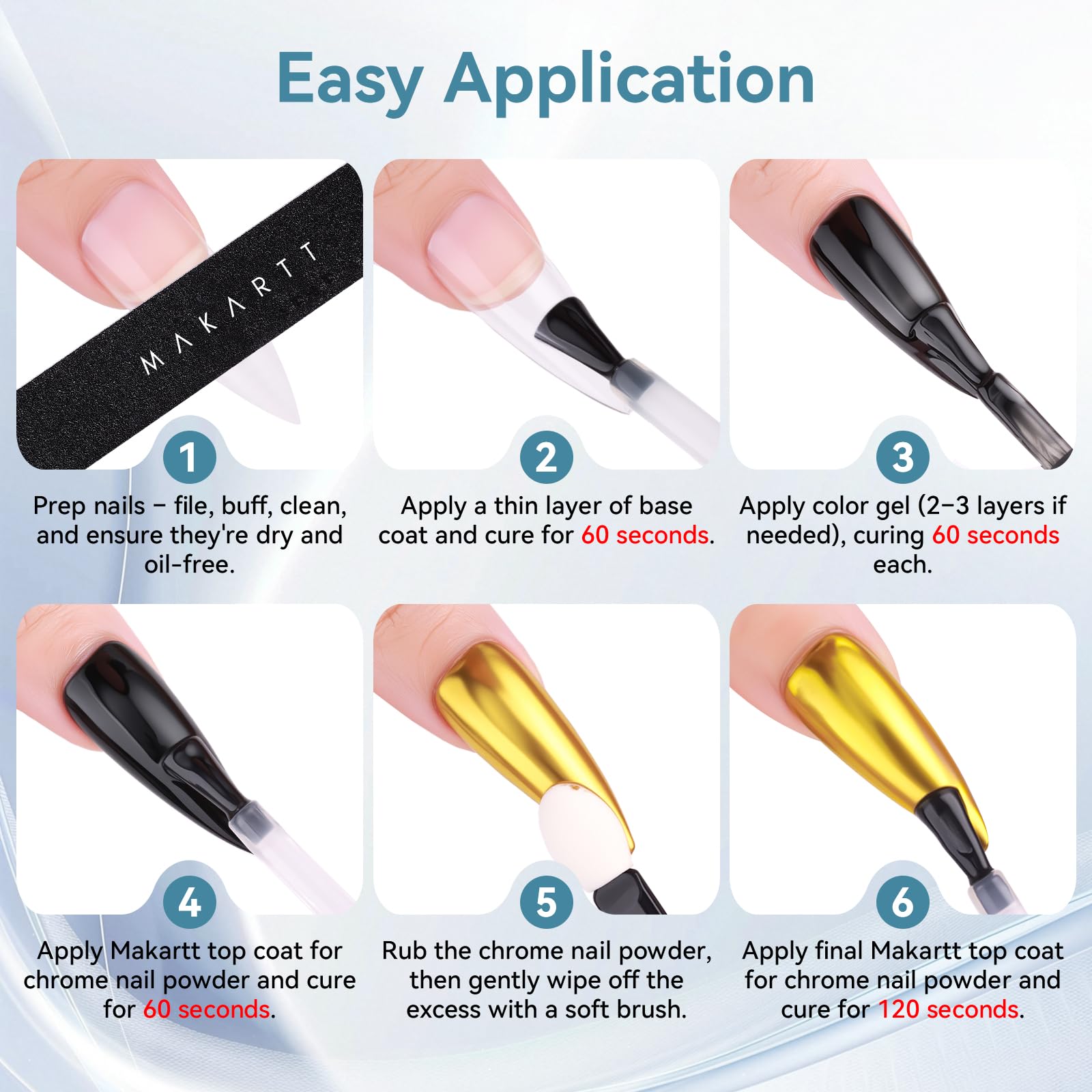 makartt soak-off removal process showing safe take-off from natural nails