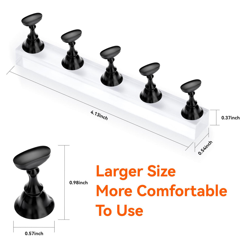 Makartt next to a ruler for scale comparison to show compact, portable size