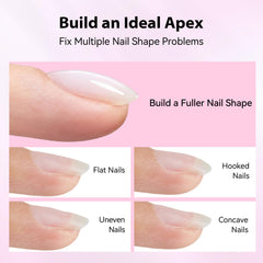 Makartt gel texture close-up showing slow self-leveling advantage