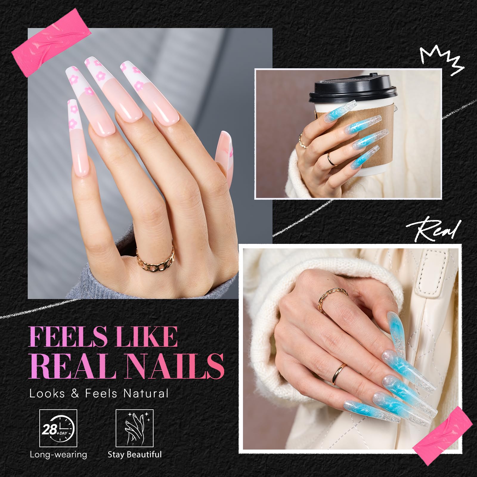 Makartt thin cuticle edge detail for natural fit and reduced bulk