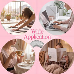 Makartt toe application during pedicure showing versatile fit for nails and toes