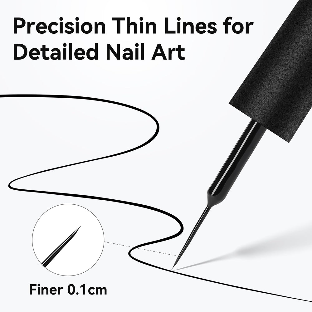 Makartt white gel liner bottle close-up showing opaque coverage for French tips