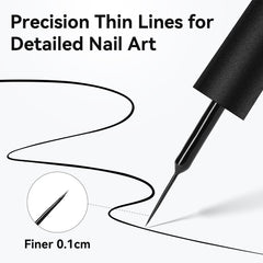 Makartt white gel liner bottle close-up showing opaque coverage for French tips