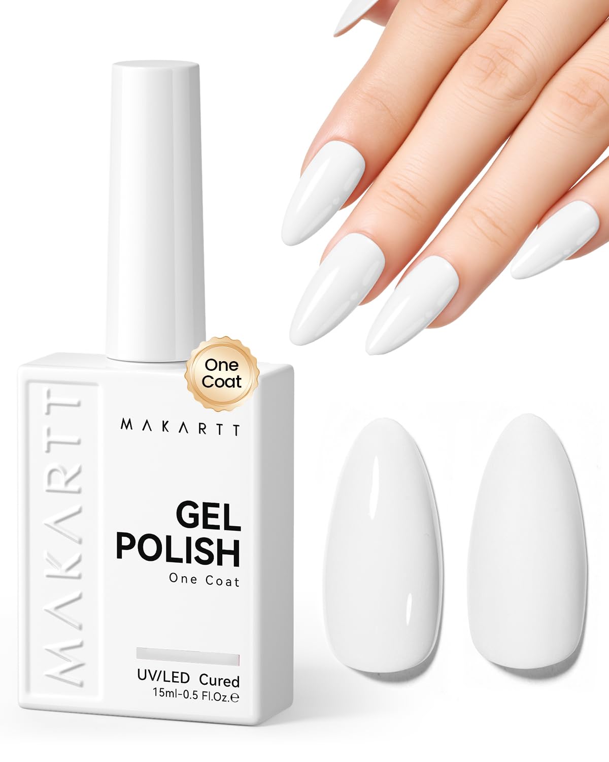 Makartt bottle front packaging showing product and 15ml benefit