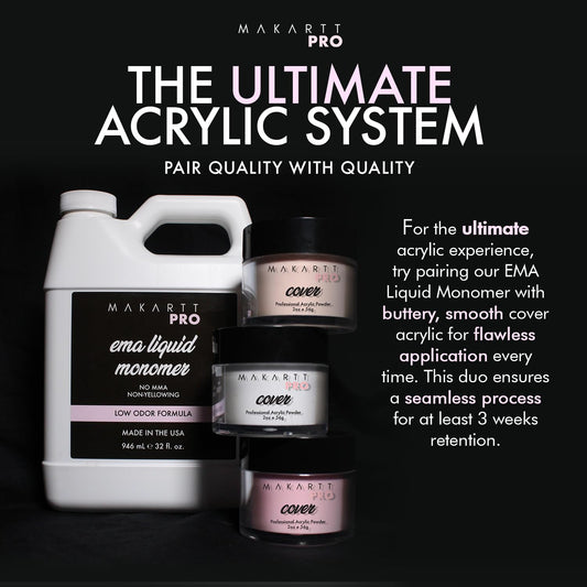 MakarttPro monomer pouring close-up demonstrating smooth consistency for precise beads