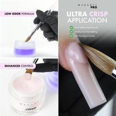 MakarttPro being poured with scale showing 32 fl oz size for salon value