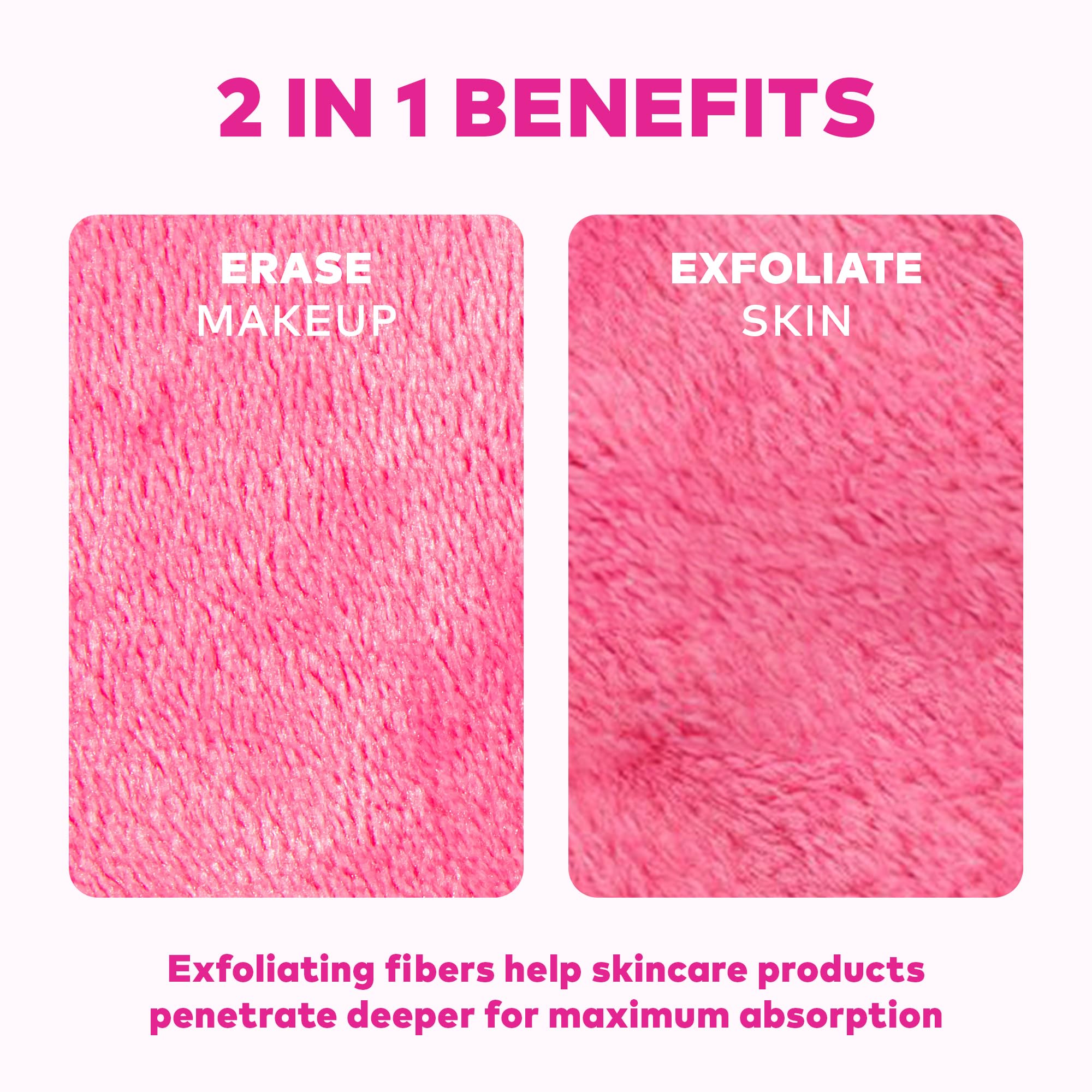 MakeUp Eraser on bathroom counter near mirror illustrating daily routine sustainability