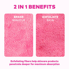 MakeUp Eraser on bathroom counter near mirror illustrating daily routine sustainability