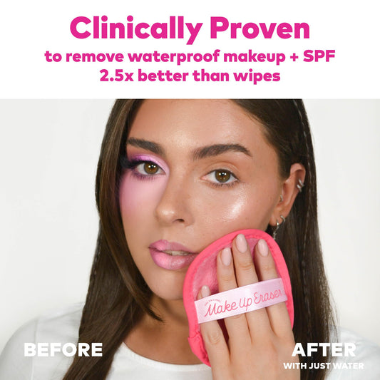 MakeUp Eraser Mini PRO short fiber close-up showing dense fibers for deep removal