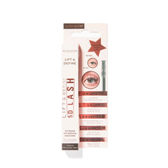 Makeup Revolution next to ruler for size and travel-friendly benefit