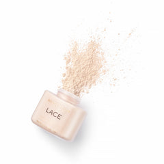 Makeup Revolution baking with damp sponge showing precision and long-lasting hold