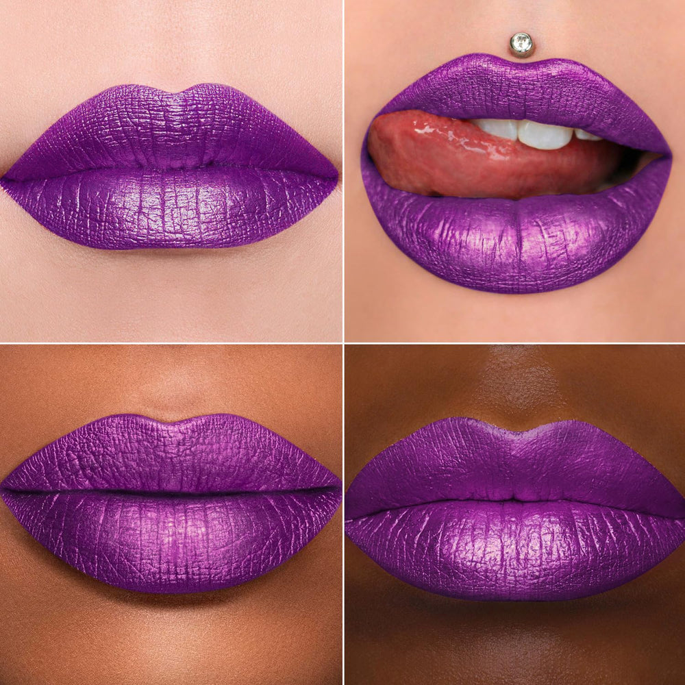 MAKI YIKA wand applicator loaded with amethyst gloss for precise, even application benefit