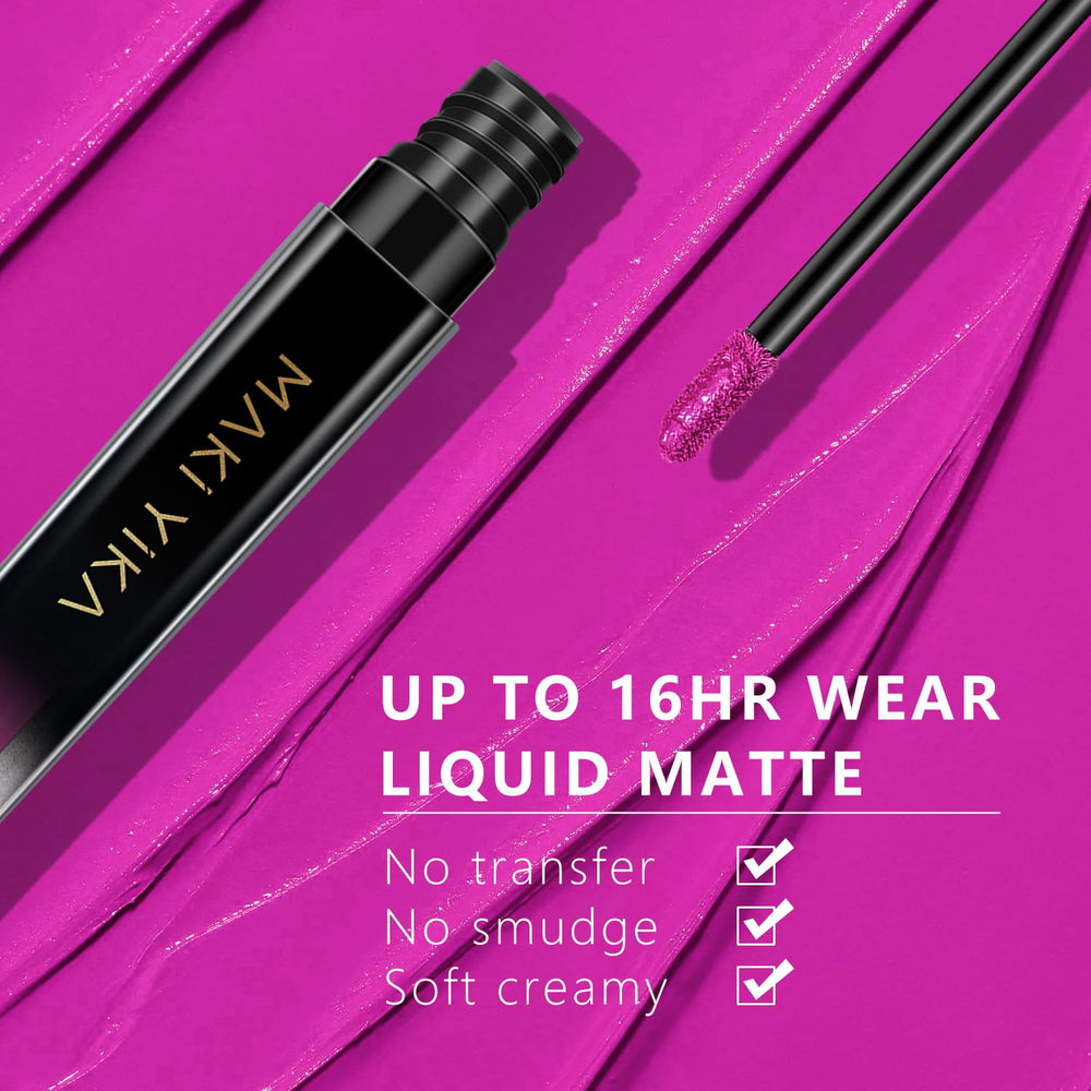MAKI YIKA applicator wand close-up showing precise tip for neat lip lines