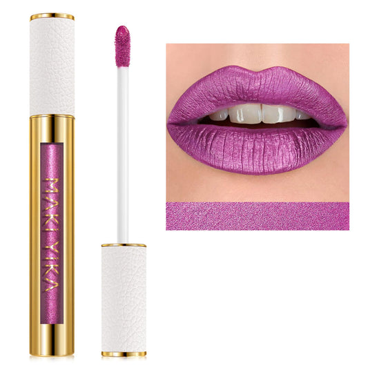 MAKI YIKA front view of BR07 tube showing metallic purple finish and premium tube benefit