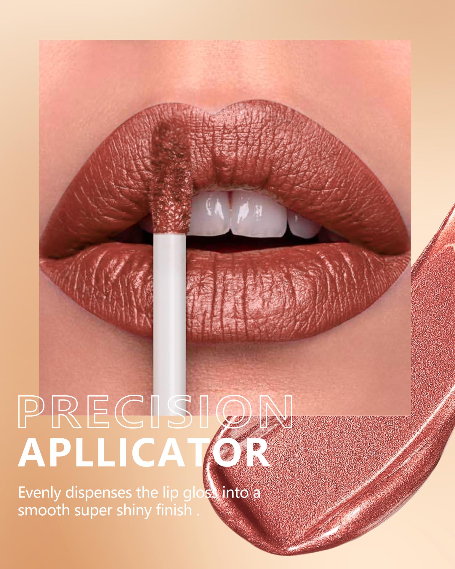 MAKI YIKA texture swatch on skin revealing pearlescent finish and smooth glide benefit: true-to-shade preview