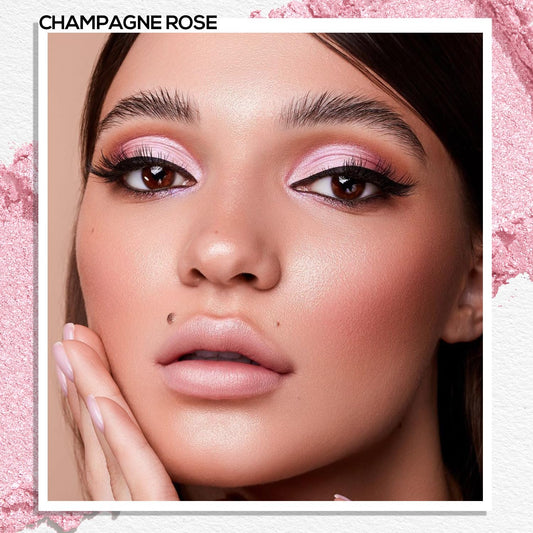 MAKI YIKA open pan texture of creamy champagne rose shade highlighting smooth, blendable formula