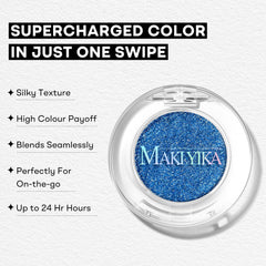 MAKI YIKA applied with fingertip illustrating easy buildable coverage and precise placement benefit