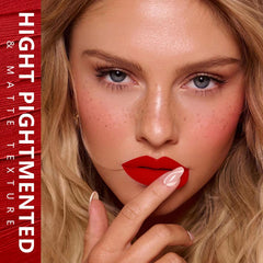 MAKI YIKA Flamingo worn on model showing true color payoff and confidence benefit