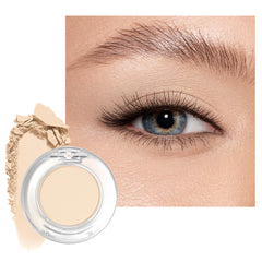 MAKI YIKA front pan compact showing matte beige shade for easy application
