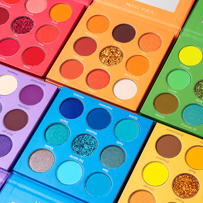 MAKI YIKA lifestyle party makeup showcasing bold orange look for events benefit