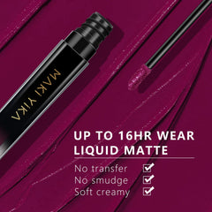 MAKI YIKA swatch on arm illustrating rich pigment and even coverage
