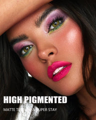 MAKI YIKA matte texture close detail showing smooth non-clumpy formula