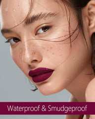 MAKI YIKA on model evening look demonstrating bold, lasting color