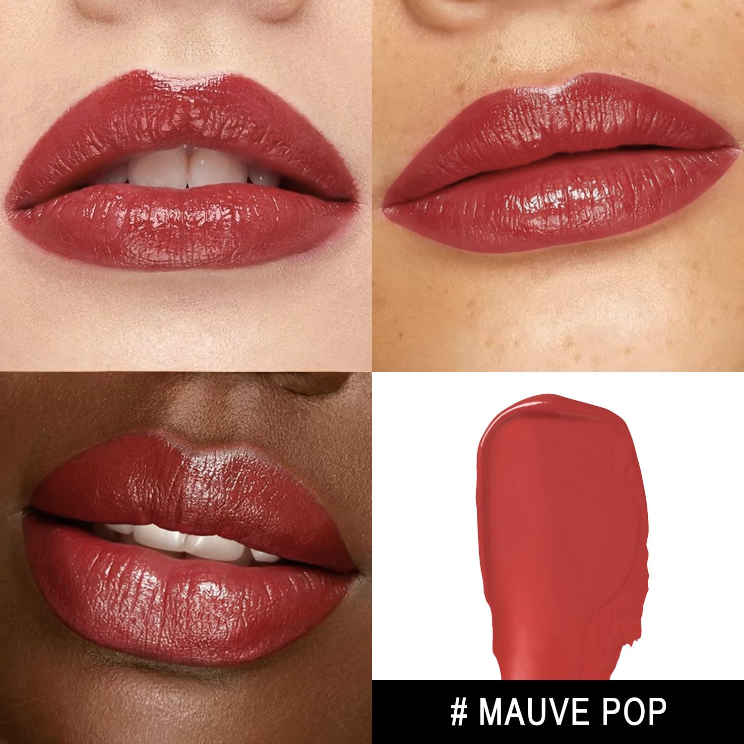 MAKI YIKA open bullet revealing creamy mauve-pop texture for easy glide