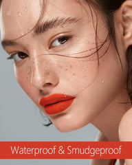 MAKI YIKA texture close up of liquid formula highlighting lightweight comfortable finish